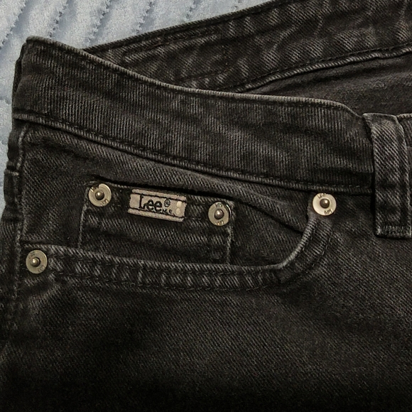 Lee Black Denim Jeans - Picture 7 of 10